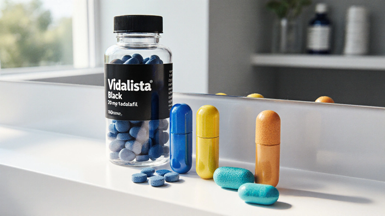 Vidalista Black vs. Other ED Meds: A Straightforward Comparison