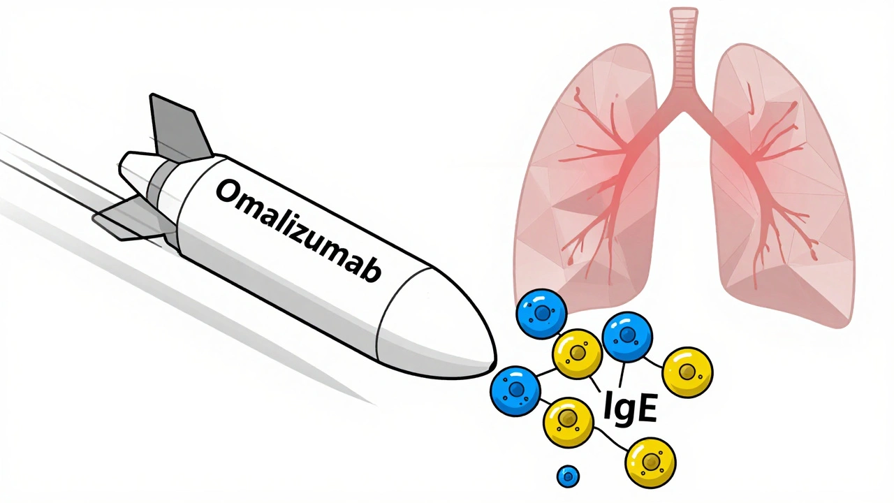 Biologics in Severe Asthma: How Anti-IgE and Anti-IL-5 Therapies Work