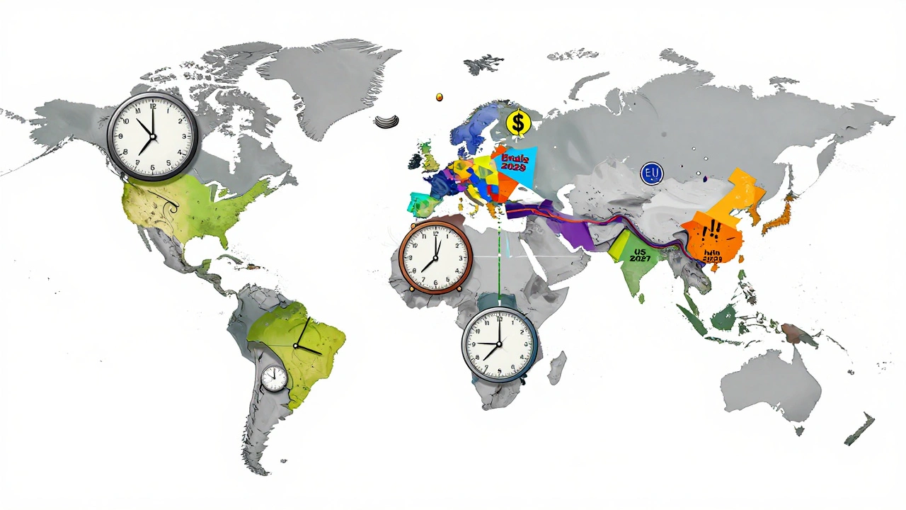 International Patent Expiration: How Timelines Vary Around the World