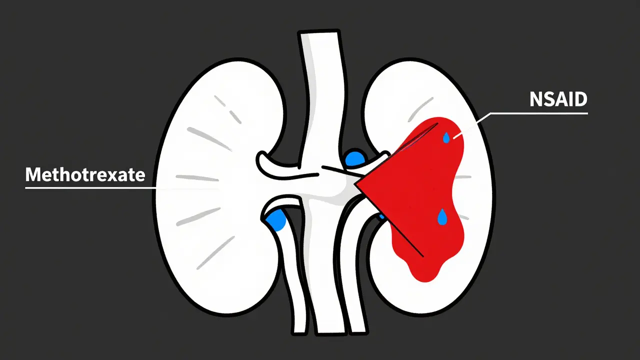 Methotrexate and NSAIDs: How They Affect Kidney Function and Drug Levels