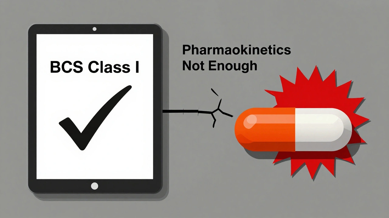 Split conceptual image showing simple vs complex drug release in Bauhaus style.