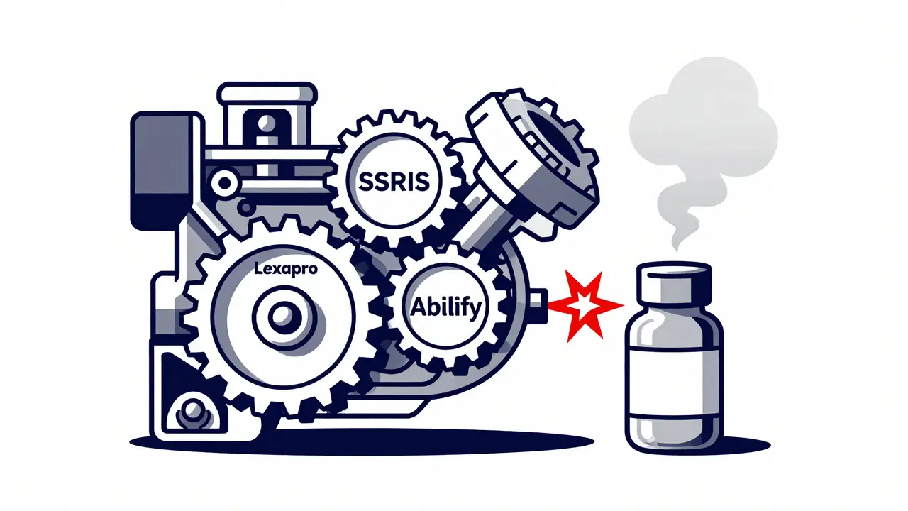 Psychiatric Medication Combinations: Generic Alternatives and Real-World Risks