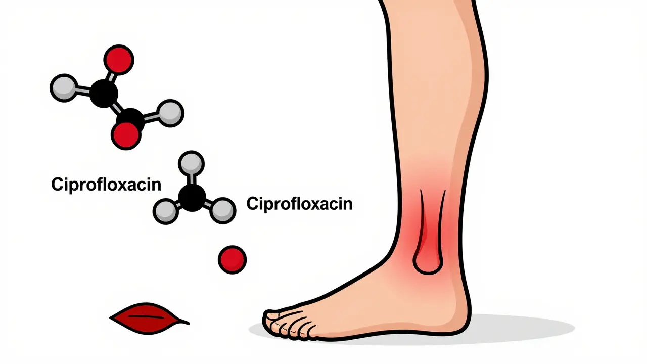Fluoroquinolone Side Effects: Tendinopathy and Nerve Damage Risks