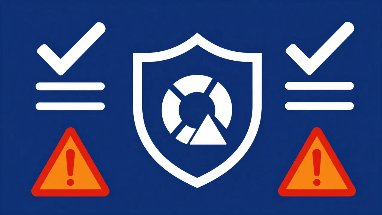 Abstract shield icon representing verified online pharmacy safety